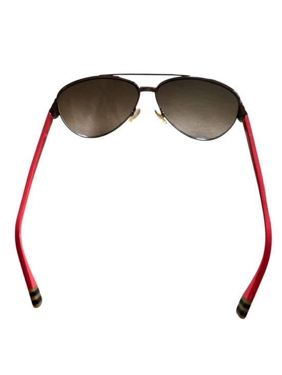 Fendi Aviator Sunglasses Red Coral Smoke Lenses Italy Unisex main image 5